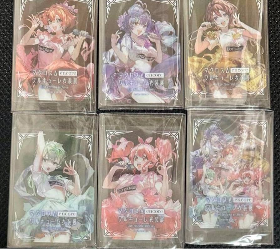 Amazon.co.jp: マクロスΔ ワルキューレ 衣装展 クリアカード 6枚